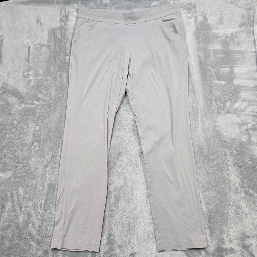 Columbia Omni-Shield Gray Outdoor Hiking Pants Womens Size XL 38x30 Stretch